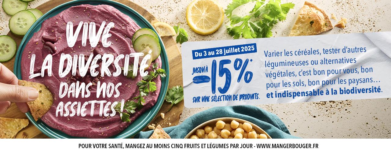 CAM x Consommation Responsable JUILLET 2025 - La diversité alimentaire