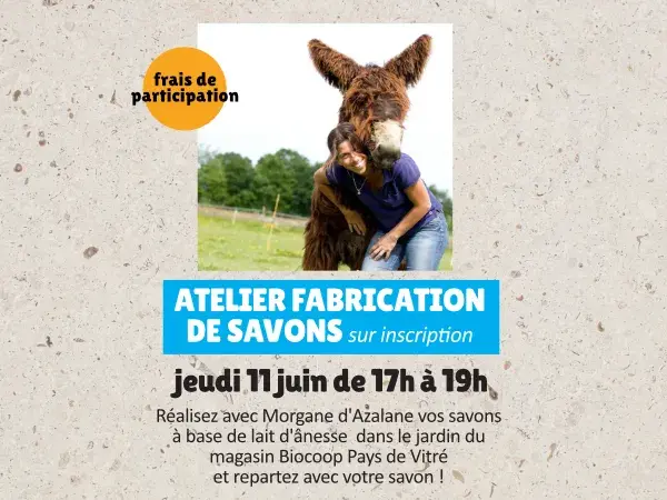 15ᵉ anniversaire : Atelier fabrication de savons