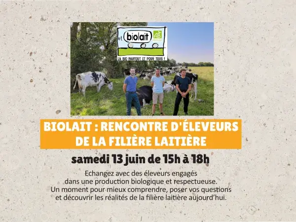 15ᵉ anniversaire : Rencontre d'éleveurs de la filière laitière