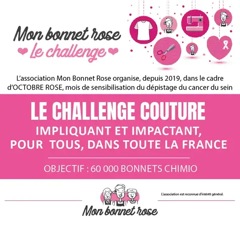 Challenge Mon Bonnet Rose