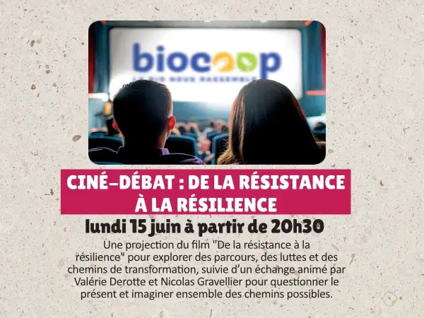 15ᵉ anniversaire : Ciné-Débat 'De la Résistante à la Résilience'