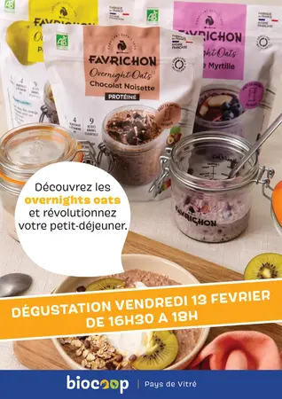 Dégustation Overnight Oats