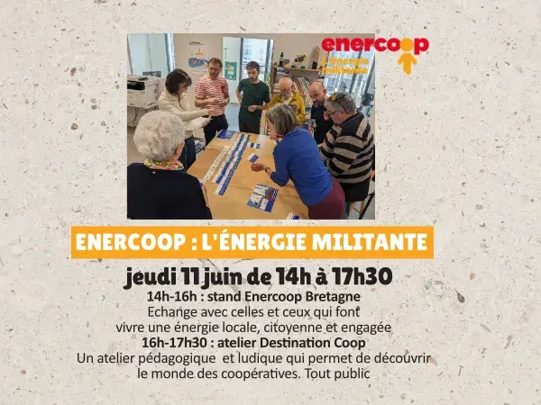 15ᵉ anniversaire : Enercoop - Energie militante
