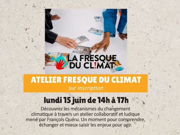 15ᵉ anniversaire : Atelier fresque du climat