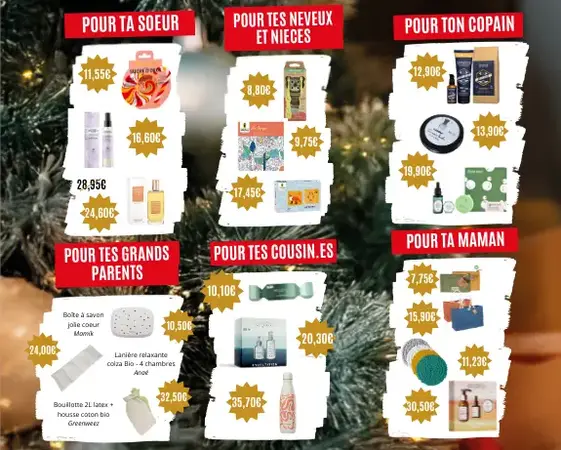 Idées cadeaux