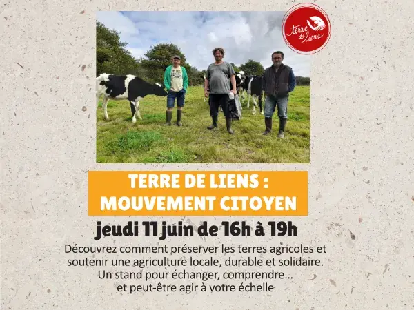 15ᵉ anniversaire : Terre de Liens - Mouvement Citoyen
